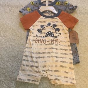 Chick Pea Romper Set 3-6 mos.